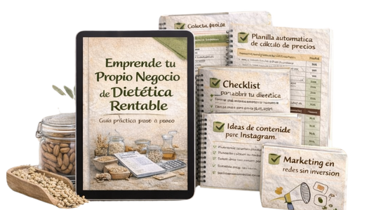 Ebook "emprende tu propio negocio de dietetica"