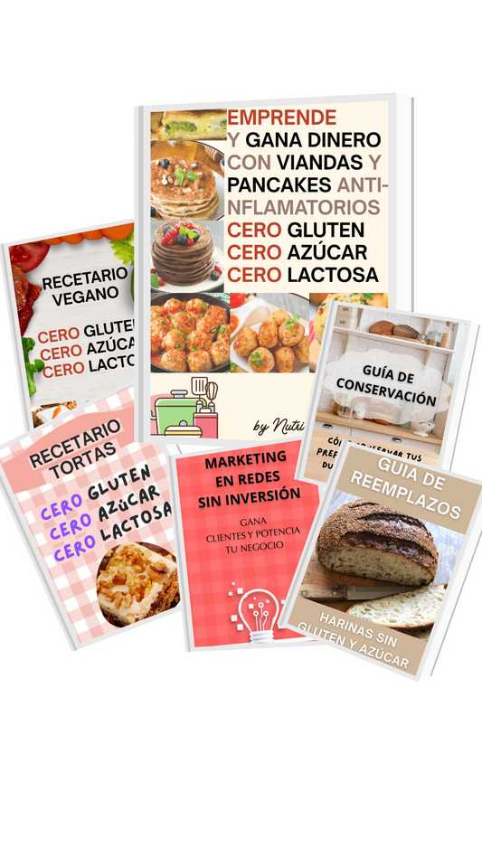 Emprende y GANA con Pancakes y Viandas Antiinflamatorias